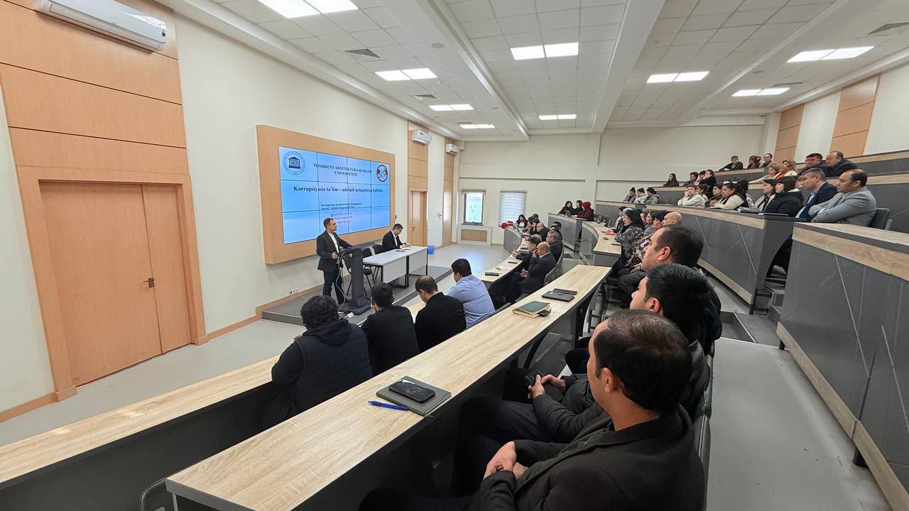 “Korrupsiyasiz ta’lim — adolatli kelajakning kafolati”